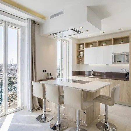 Quai Saint Pierre - One Of A Kind Premium 2 Bedroom Facing Old Harbour Cannes